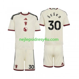 Fotbalový Dres Manchester United Benjamin Sesko 30 Dětské Alternativní 2026/27